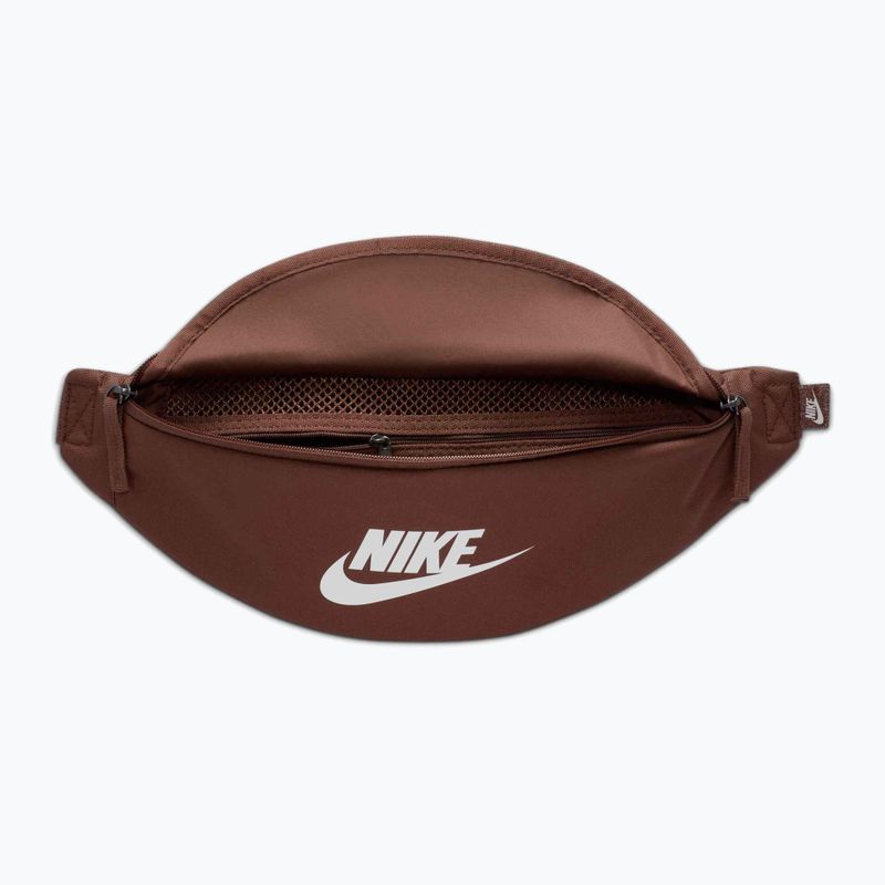 Сумка-бананка Nike Heritage 3 л fauna brown/fauna brown/summit white 4