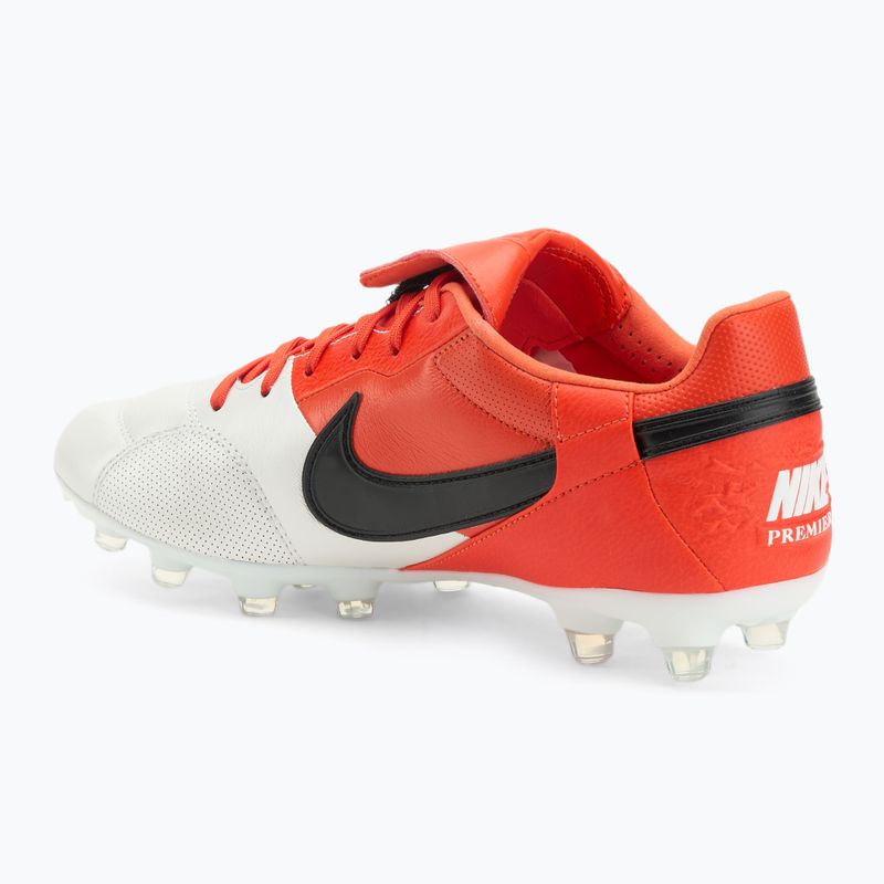 Кросівки футбольні чоловічі Nike Premier 3 FG team orange/white/black 3
