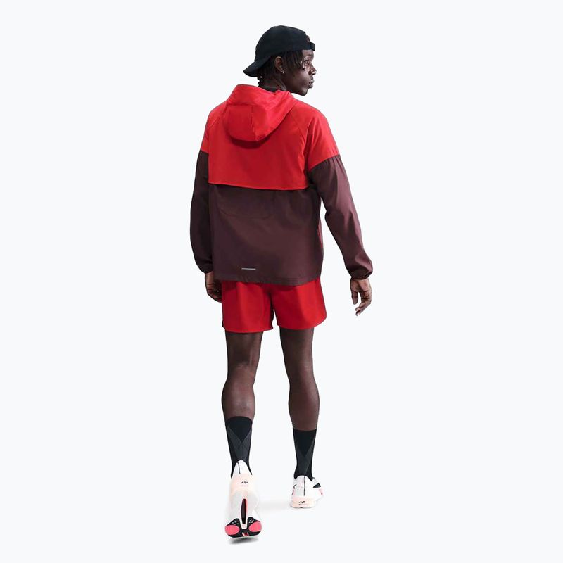 Куртка для бігу чоловіча Nike Impossibly Light Windrunner light crimson/burgundy crush 3