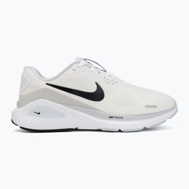 Кросівки для бігу жіночі Nike Structure 26 white/pure platinum/black 2