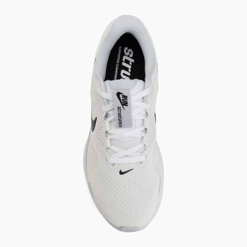 Кросівки для бігу жіночі Nike Structure 26 white/pure platinum/black 5