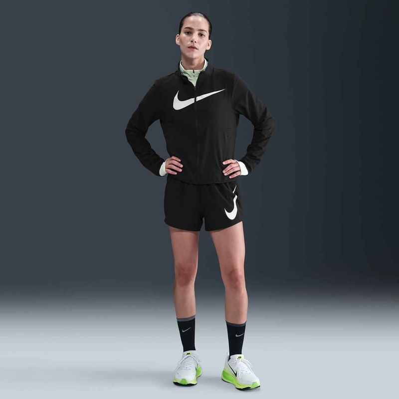 Куртка для бігу жіноча Nike Tempo Swoosh Run black/white 5