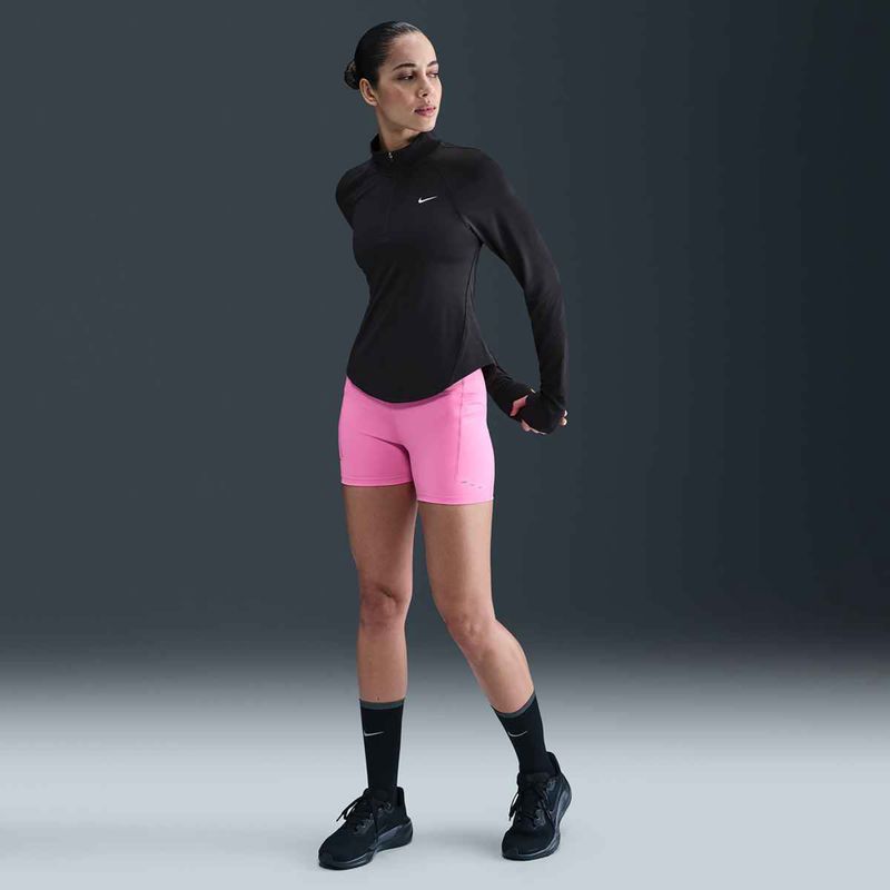 Кофта для бігу жіноча Nike Tempo Dri-Fit 1 / 4 Zip black 6
