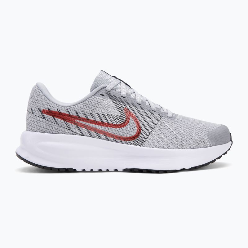 Кросівки для бігу чоловічі Nike Run Defy wolf grey / bright crimson / black / white 2