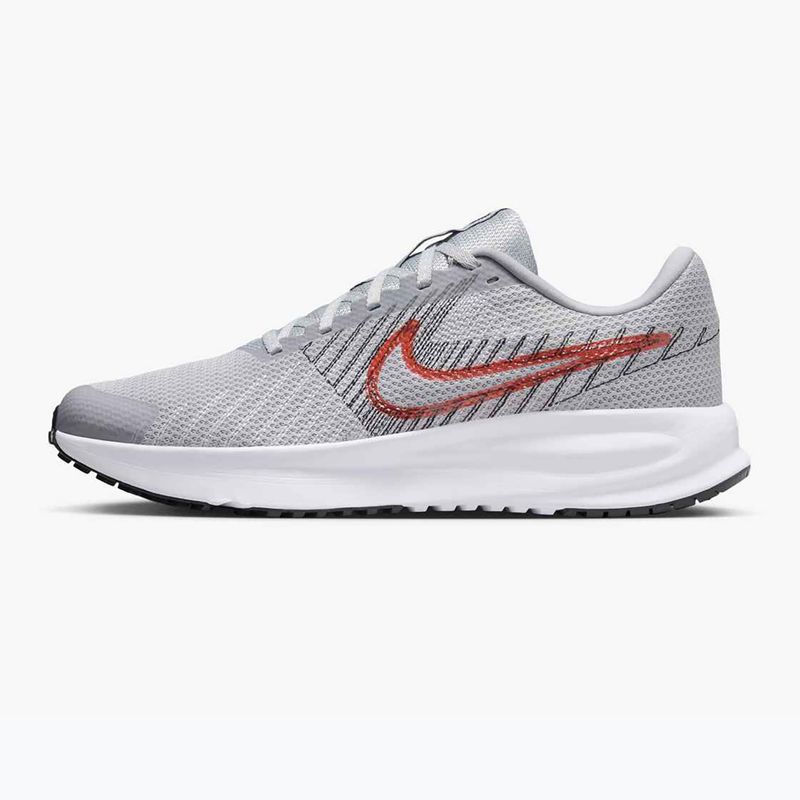 Кросівки для бігу чоловічі Nike Run Defy wolf grey / bright crimson / black / white 2