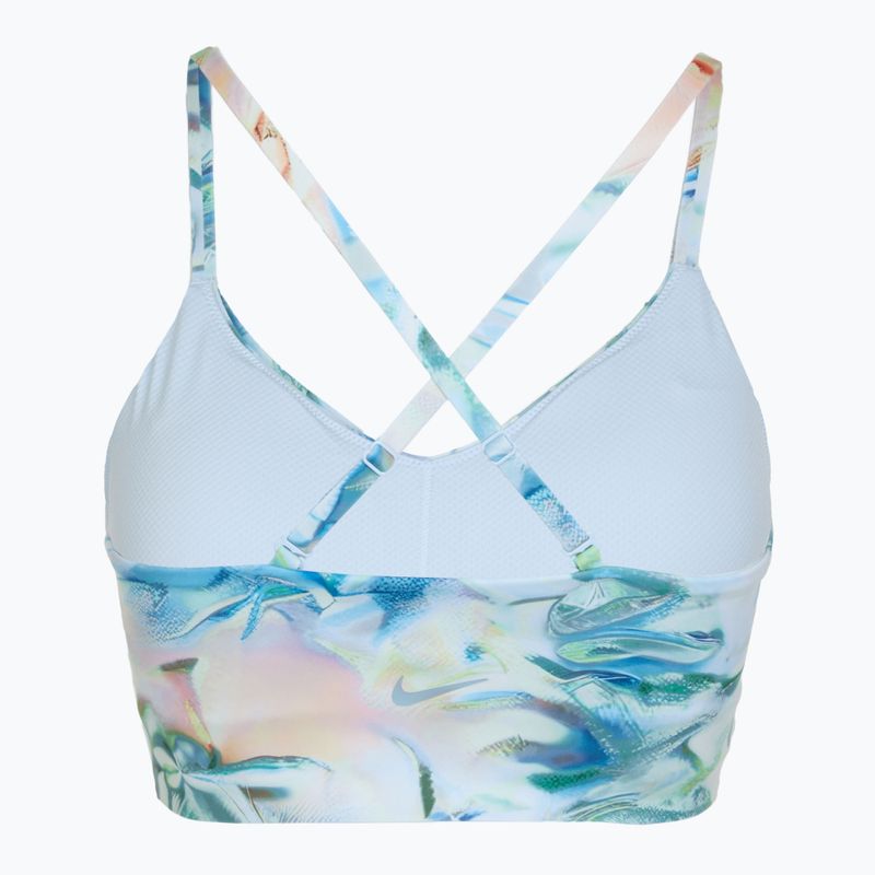 Бюстгальтер для тренувань Nike Indy Artist Collection Light-Support blue tint 7