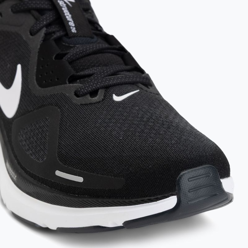 Чоловічі бігові кросівки Nike Structure 26 black/cool grey/metallic silver/white 7
