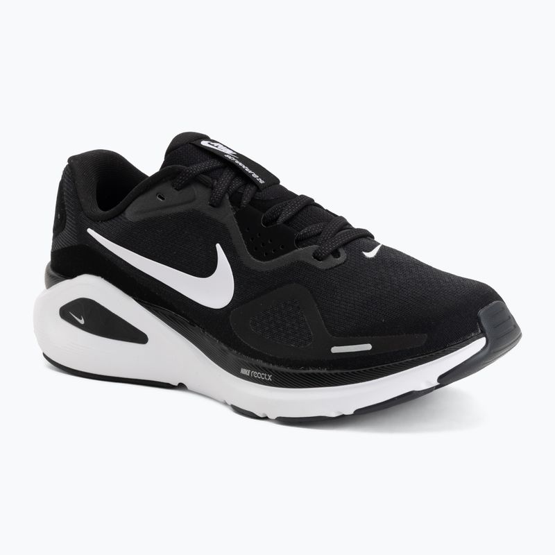 Чоловічі бігові кросівки Nike Structure 26 Wide black/wolf grey/metallic silver/white