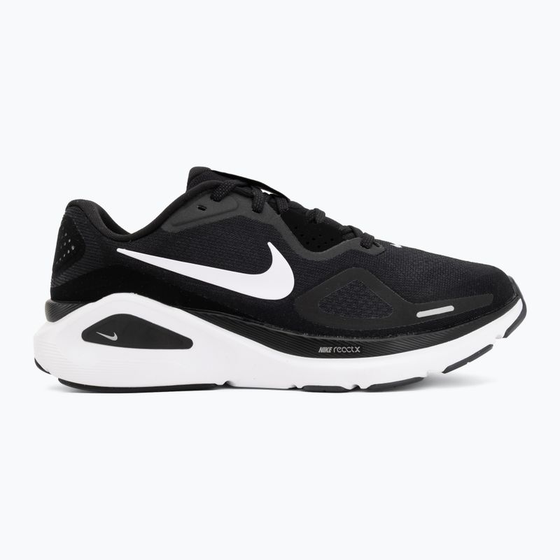 Чоловічі бігові кросівки Nike Structure 26 Wide black/wolf grey/metallic silver/white 2