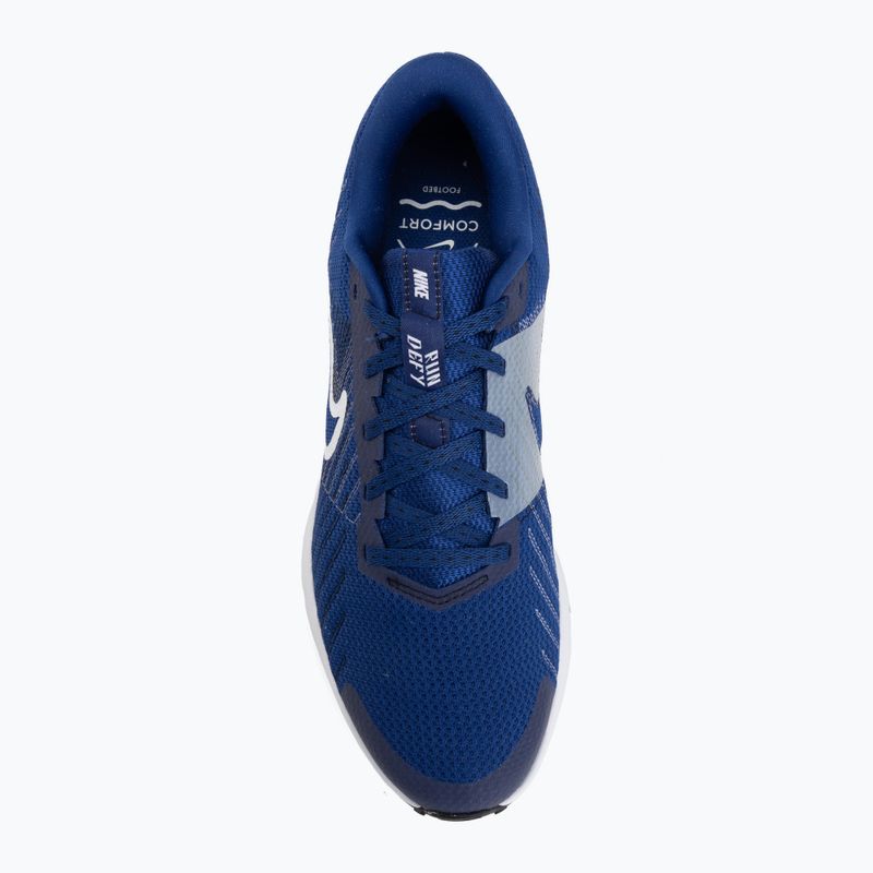 Кросівки для бігу чоловічі Nike Run Defy deep royal blue/world indigo/black/white 5