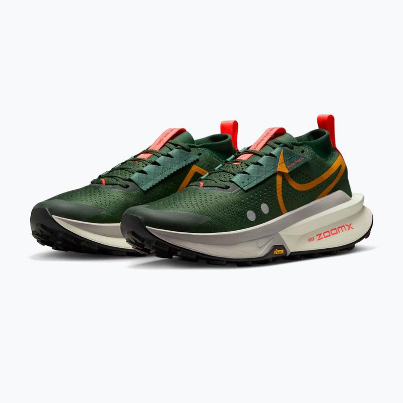 Кросівки для бігу чоловічі Nike Zegama 2 fir/desert ochre/college grey/sail 3