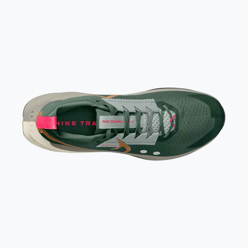 Кросівки для бігу чоловічі Nike Zegama 2 fir/desert ochre/college grey/sail 6