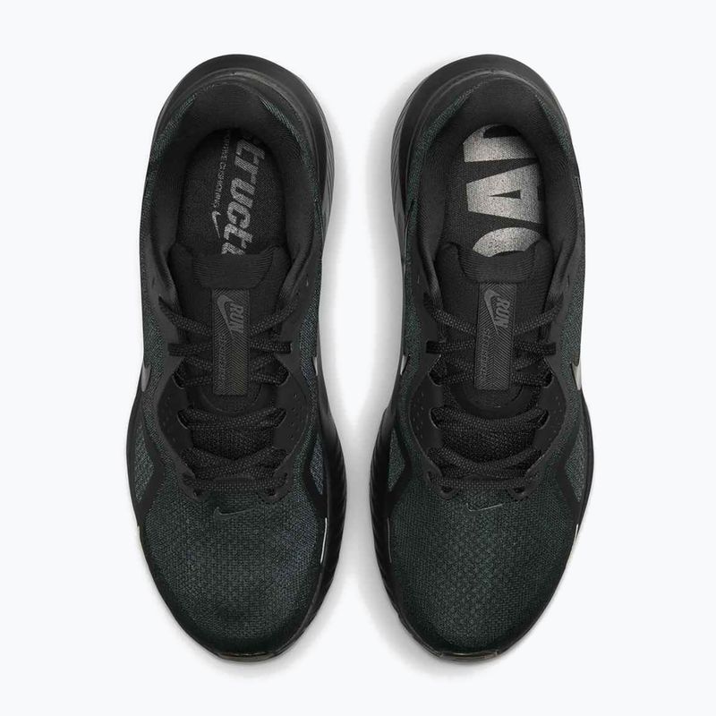 Чоловічі бігові кросівки Nike Structure 26 black/iron grey/black 9