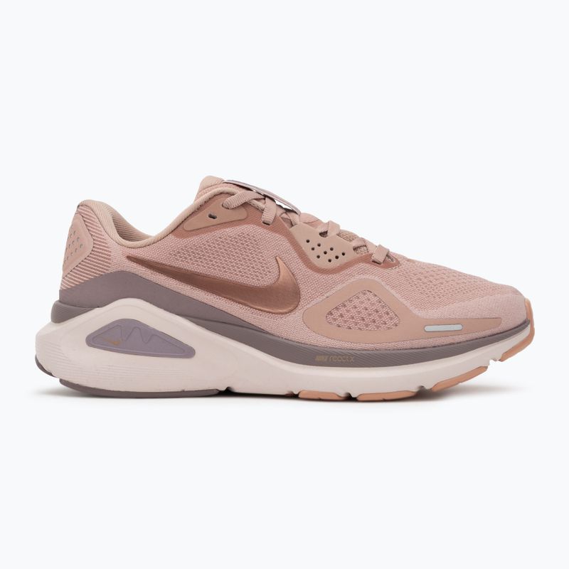 Кросівки для бігу жіночі Nike Structure 26 particle pink/taupe grey/silt red/metal rose gold 2