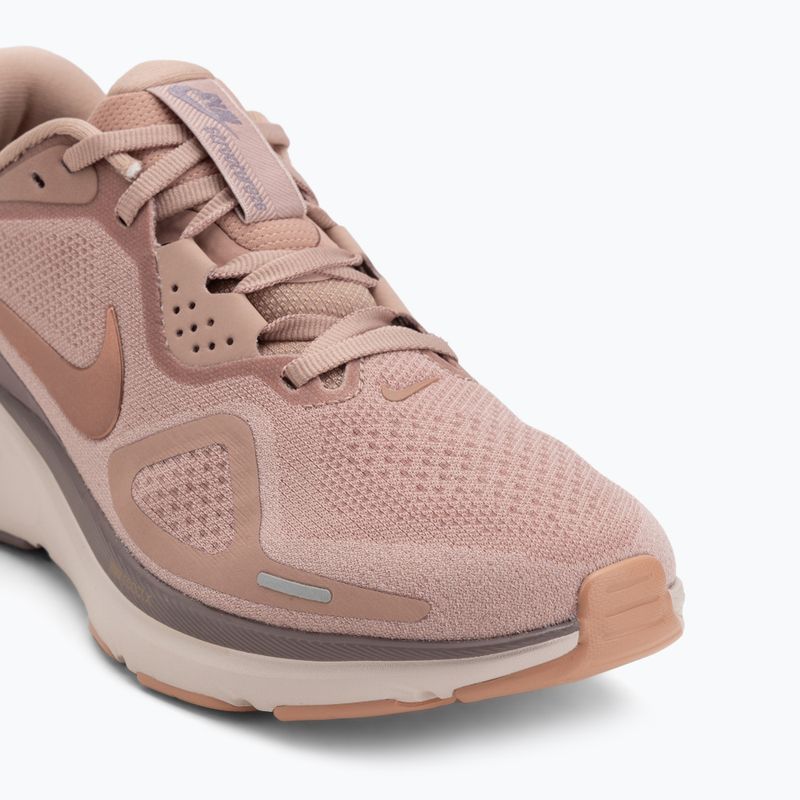 Кросівки для бігу жіночі Nike Structure 26 particle pink/taupe grey/silt red/metal rose gold 7