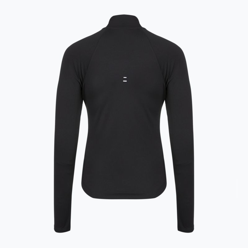 Кофта для бігу жіноча Nike Tempo Dri-Fit 1 / 4 Zip black 7