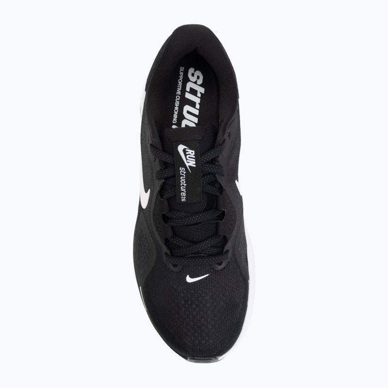 Кросівки для бігу жіночі Nike Structure 26 black/cool grey/metallic silver/white 5