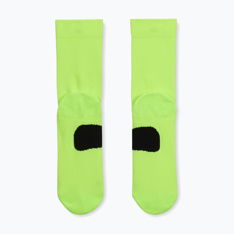 Шкарпетки Nike Running Midweight Crew volt/black/black 3