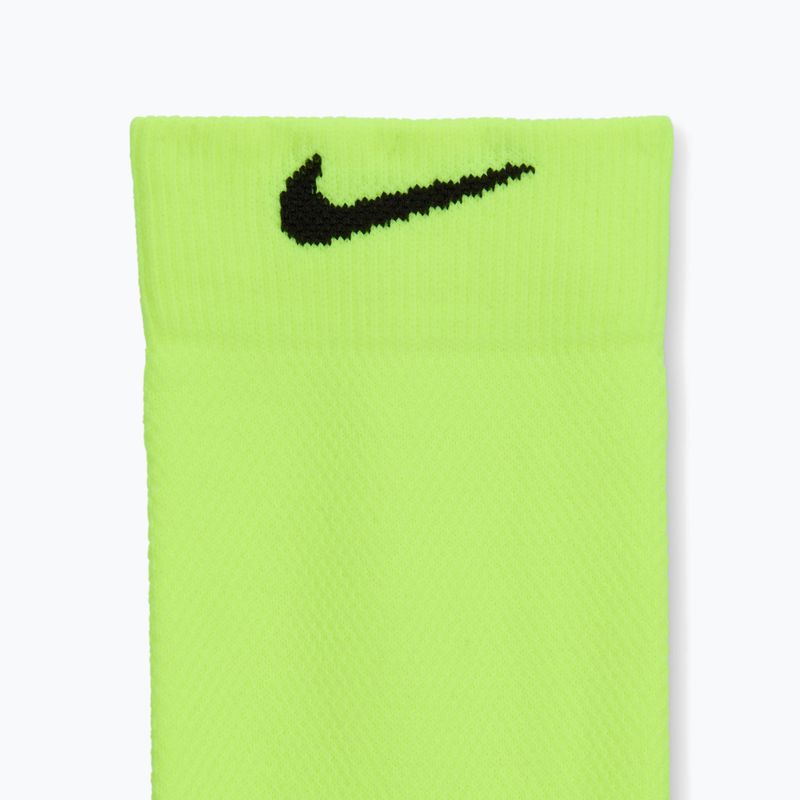 Skarpety Nike Running Midweight Crew volt/black/black 4