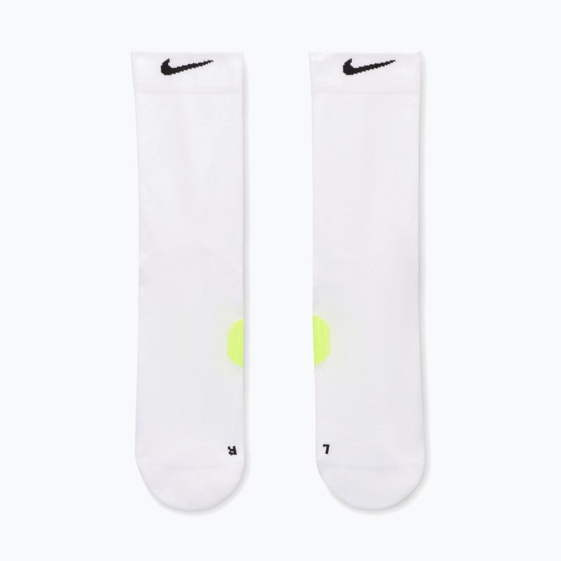Шкарпетки Nike Running Midweight Crew white/volt/black 2
