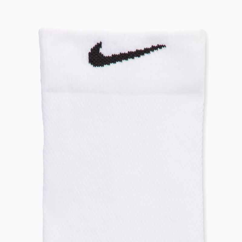 Skarpety Nike Running Midweight Crew white/volt/black 4