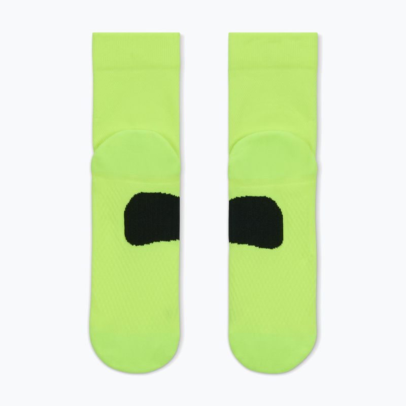 Skarpety Nike Running Midweight Micro Crew volt/black/black 3