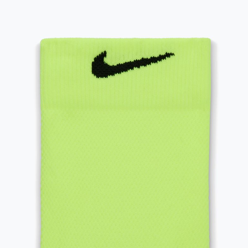 Skarpety Nike Running Midweight Micro Crew volt/black/black 4