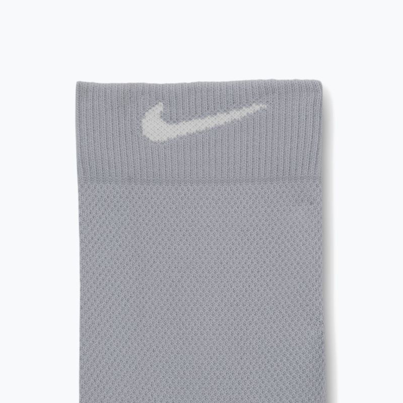 Шкарпетки Nike Running Midweight Crew light smoke grey/pure platinum/white 4