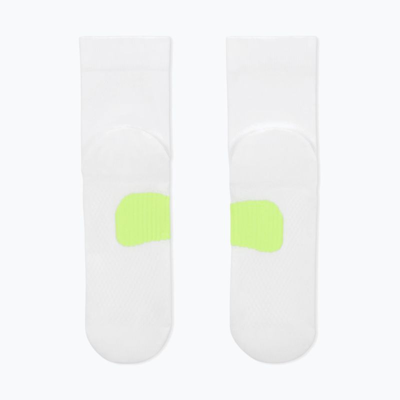 Шкарпетки Nike Running Midweight Micro Crew white/volt/black 3