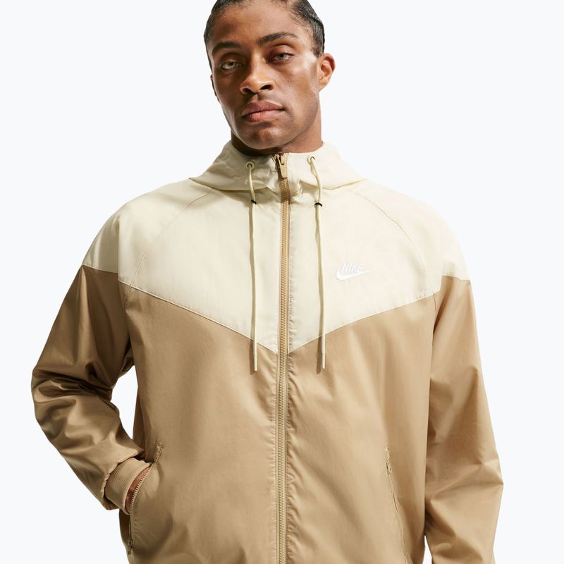 Куртка чоловіча Nike Sportswear Windrunner parachute beige/light khaki/white 4