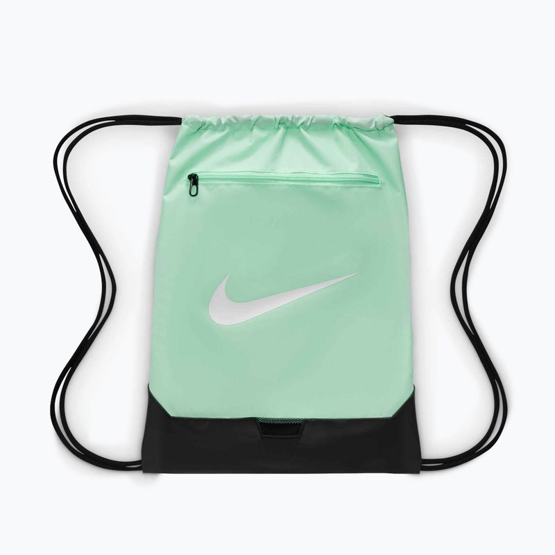 Сумка Nike Brasilia 9.5 18 л mint foam/black/white