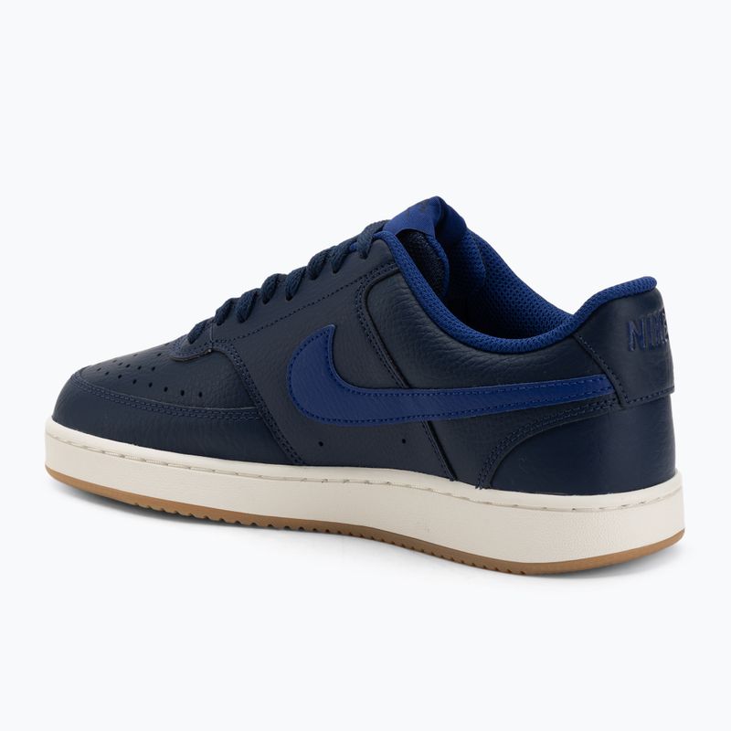 Кросівки чоловічі Nike Court Vision Low midnight navy/deep royal blue/sail 3