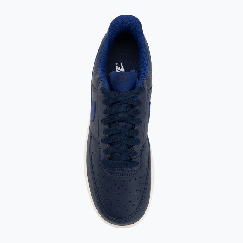 Кросівки чоловічі Nike Court Vision Low midnight navy/deep royal blue/sail 5