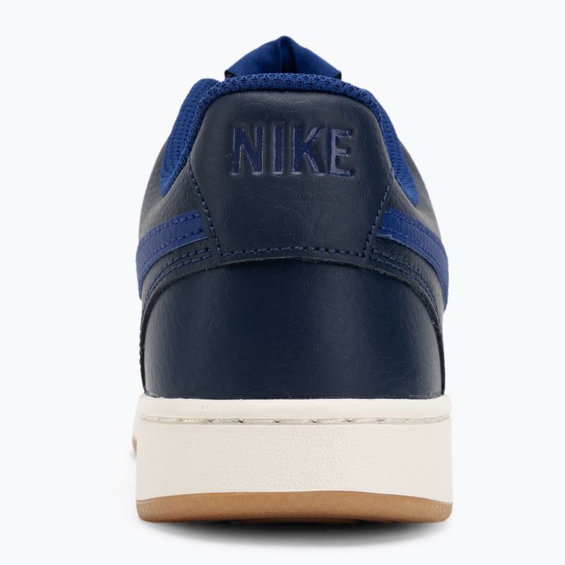 Кросівки чоловічі Nike Court Vision Low midnight navy/deep royal blue/sail 6