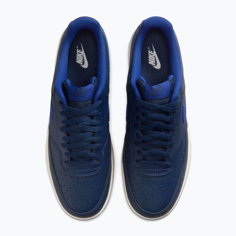 Кросівки чоловічі Nike Court Vision Low midnight navy/deep royal blue/sail 10
