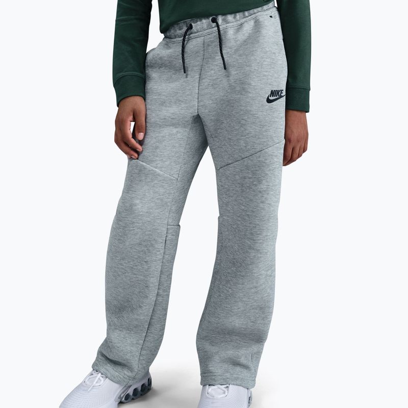 Штани дитячі Nike Sportswear Tech Fleece dark grey heather/black/black 3
