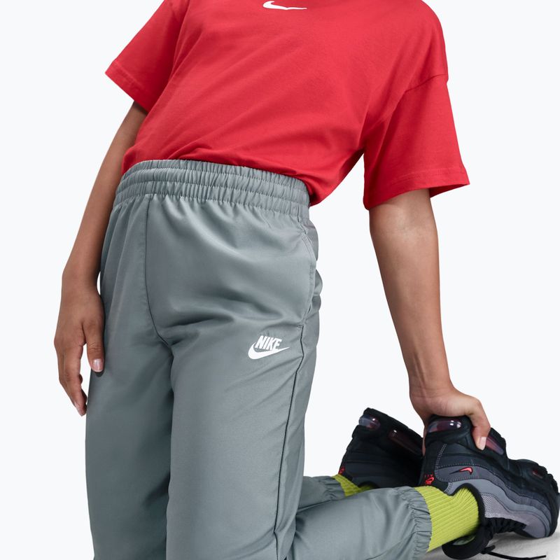 Спортивний костюм дитячий Nike Sportswear Woven smoke grey/light smoke grey/white 6