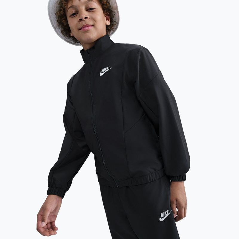 Спортивний костюм дитячий Nike Sportswear Woven black/black/black/white 3