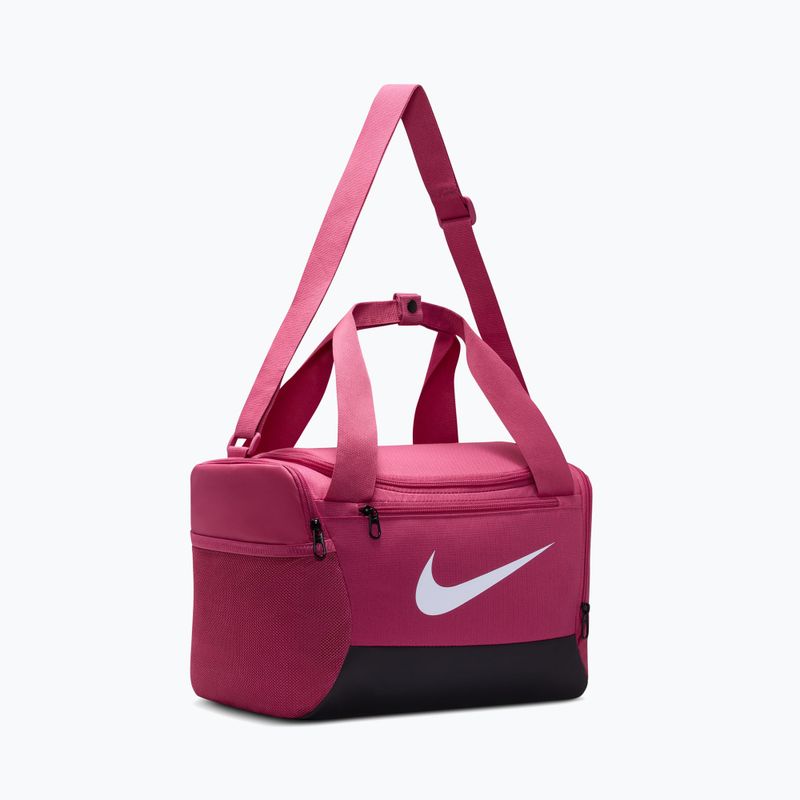Сумка для тренувань Nike Brasilia 9.5 Duffle 25 л sweet beet/black/white 3