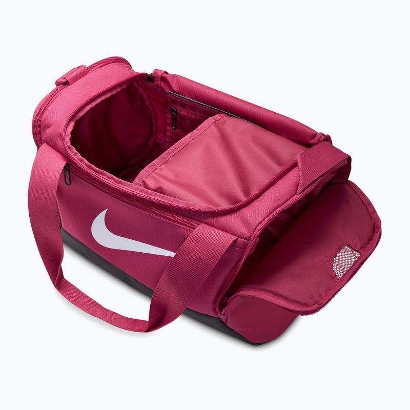 Тренувальна сумка Nike Brasilia 9.5 Duffle 25 l sweet beet/black/white 8