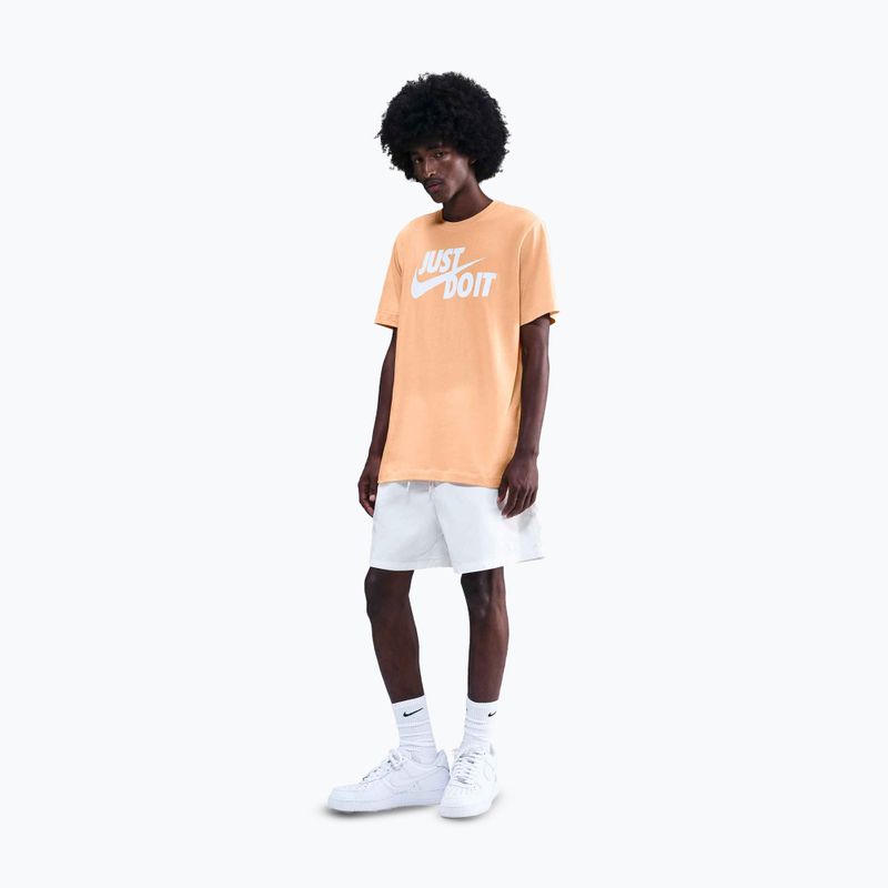 Футболка чоловіча Nike Sportswear JDI orange chalk 2