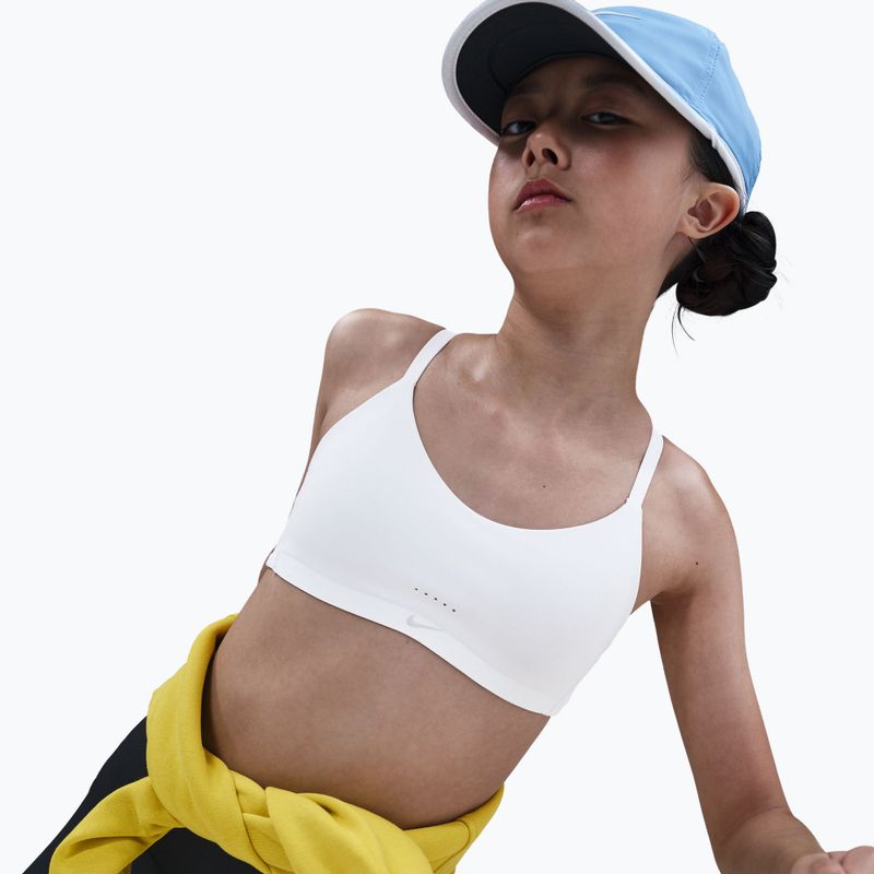 Бюстгальтер підлітковий Nike Alate White/Light Smoke Grey 5