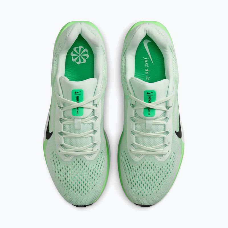 Кросівки для бігу чоловічі Nike Winflo 11 barely green / black / green strike 7