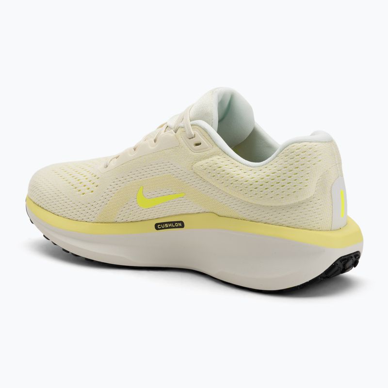 Чоловічі кросівки для бігу Nike Winflo 11 coconut milk/neon yellow/light zitron/volt 3