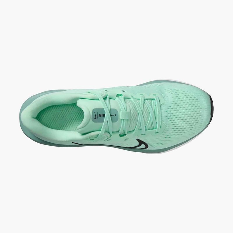 Кросівки для бігу жіночі Nike Quest 6 mint foam / black / cannon / white 5