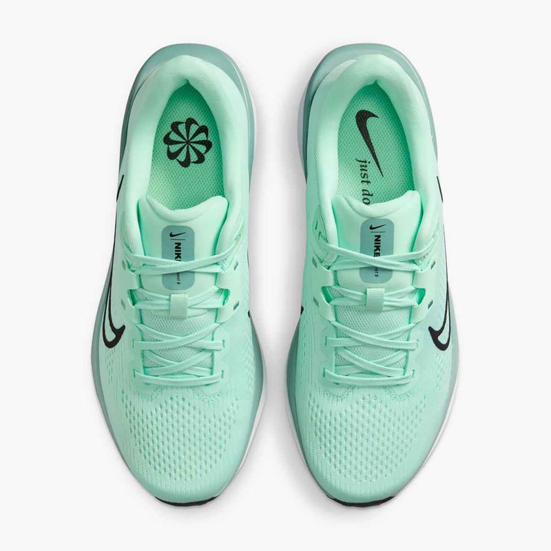 Кросівки для бігу жіночі Nike Quest 6 mint foam / black / cannon / white 7