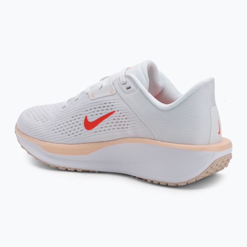 Кросівки для бігу жіночі Nike Quest 6 white / bright crimson / washed coral 3