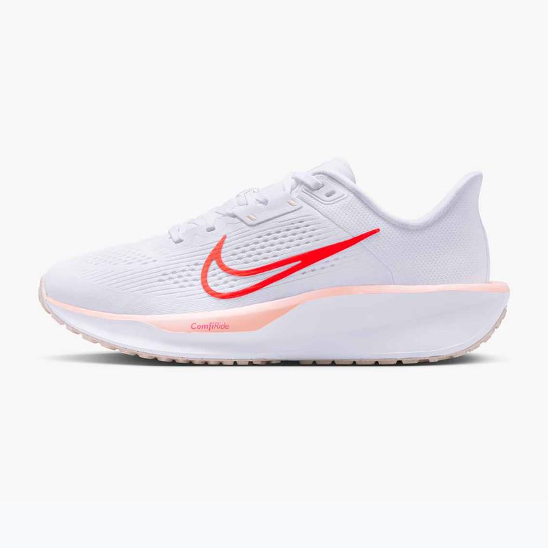 Кросівки для бігу жіночі Nike Quest 6 white / bright crimson / washed coral 2