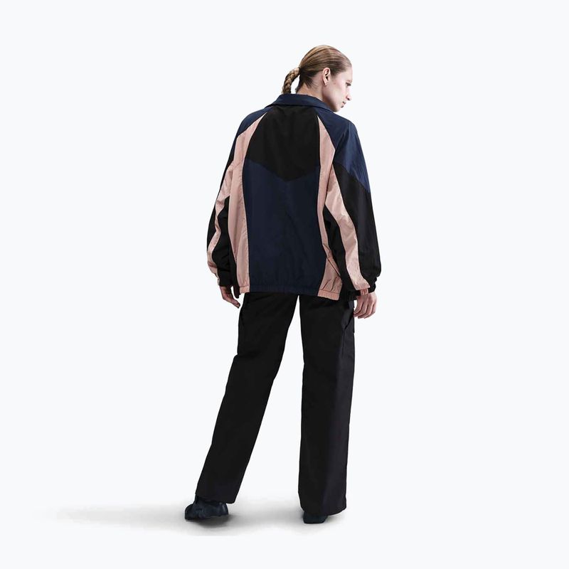 Куртка жіноча Nike Sportswear Oversized midnight navy/black/particle pink/sail 3