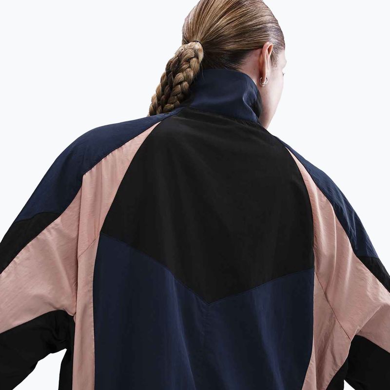 Куртка жіноча Nike Sportswear Oversized midnight navy/black/particle pink/sail 6